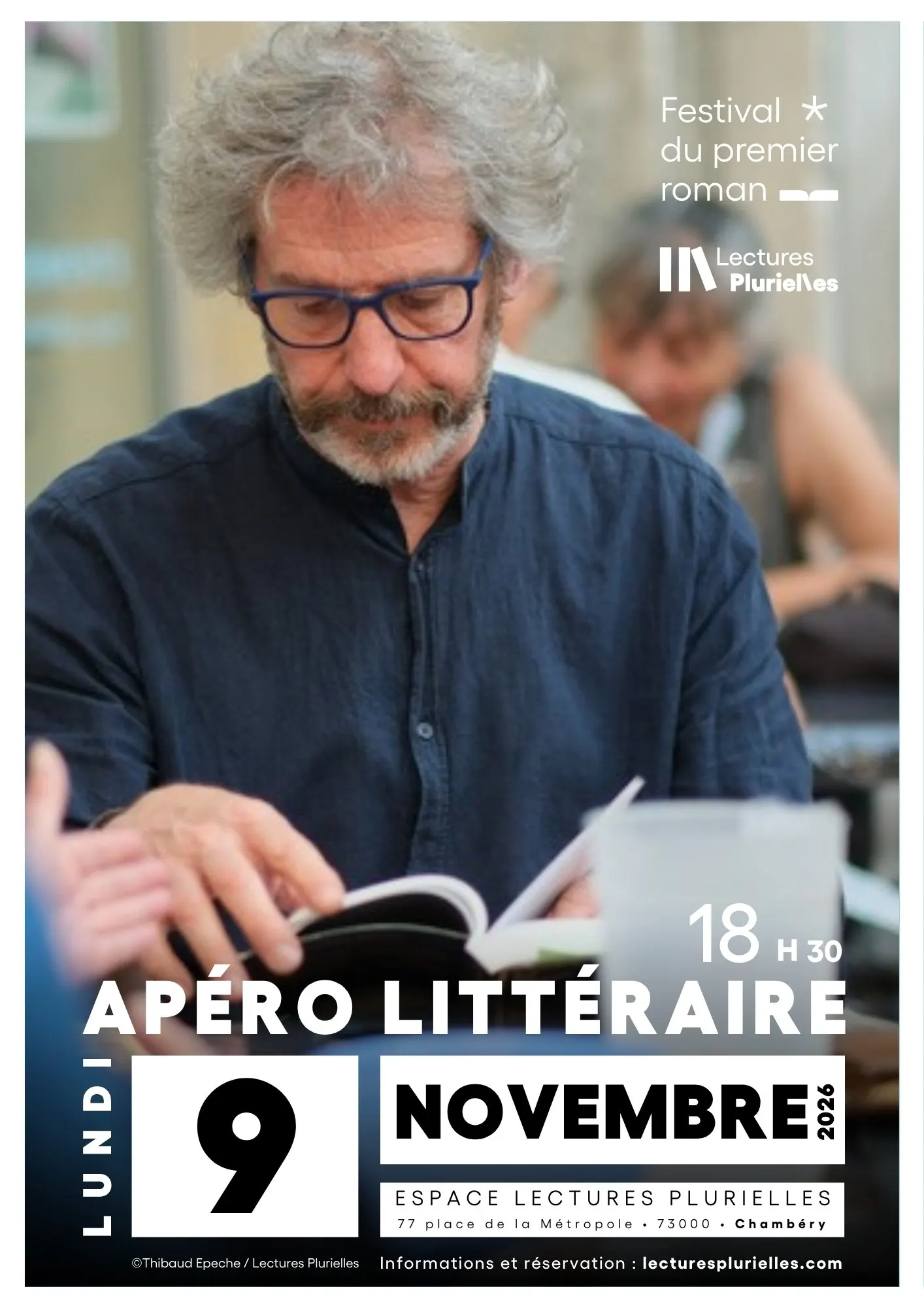Affiche : Apéro littéraire