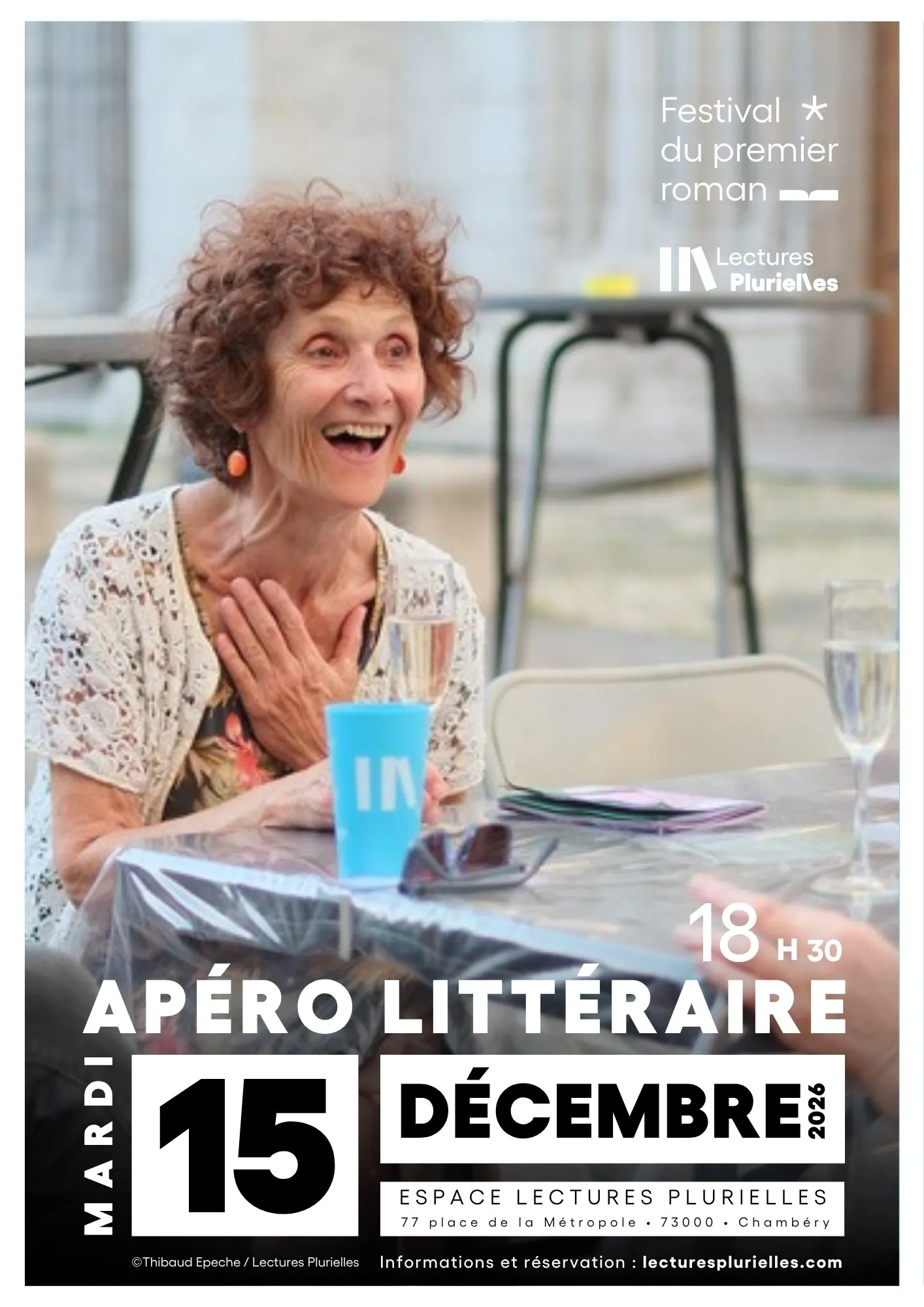 Affiche : Apéro littéraire