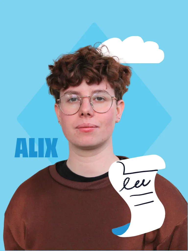 Alix Jorcin, volontaire en service civique