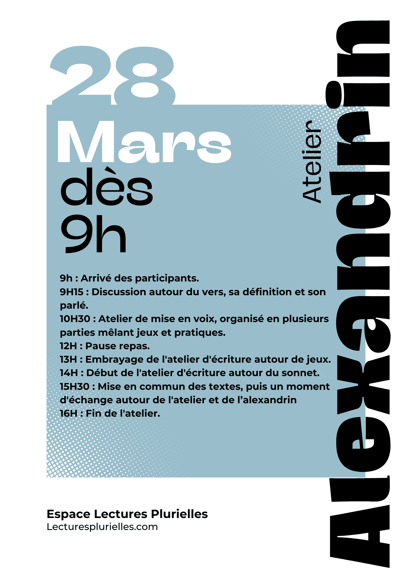 Prototype Agenda Atelier d’écriture Victorien